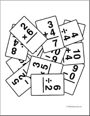 kindergarten math flash cards